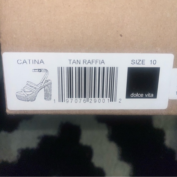 Dolce Vita Multicolor Braided Platform Heels - Picture 6 of 6